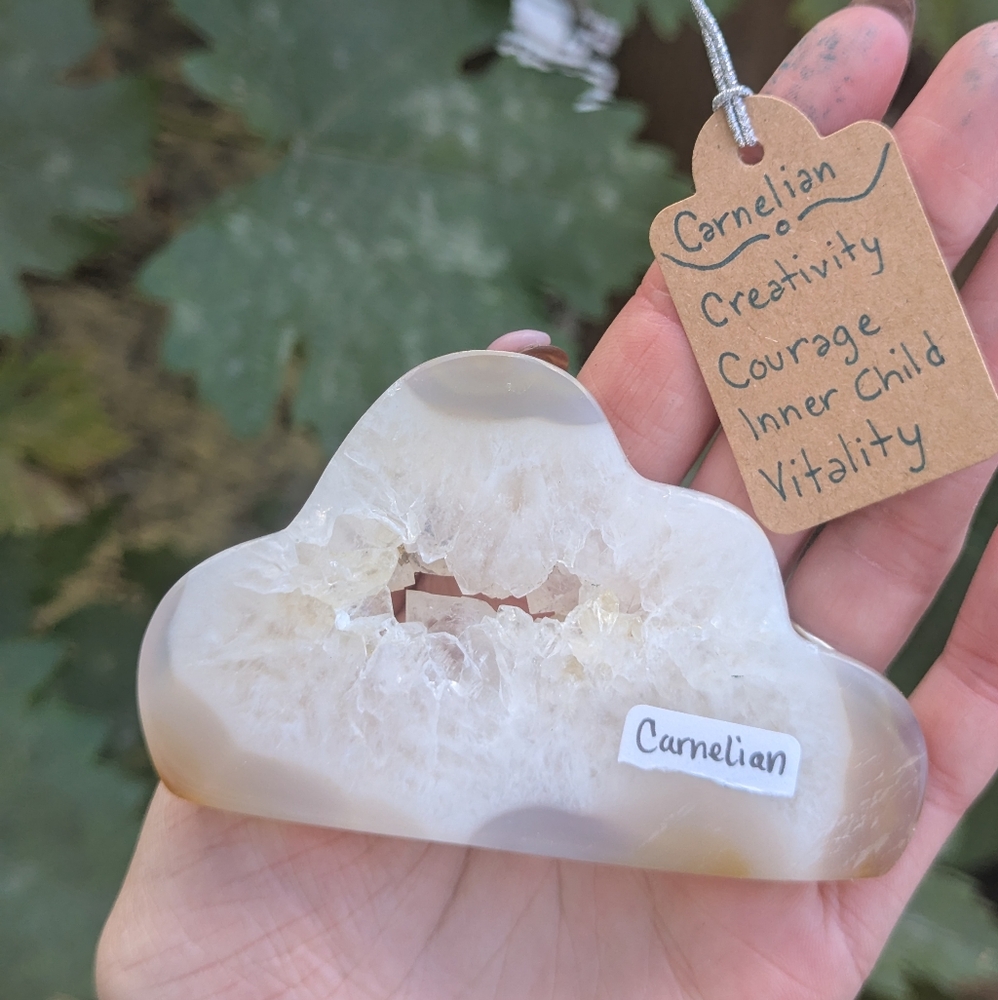 Carnelian Cloud Crystal